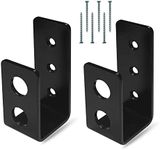 SecurityMan Heavy Duty 2x4 Door Barricade Brackets