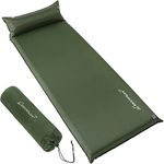 Clostnature Self Inflating Sleeping Pad for Camping - 1.5/2/3 inch Camping Pad, Lightweight Inflatable Camping Mattress Pad, Insulated Foam Sleeping Mat for Backpacking, Tent, Hammock