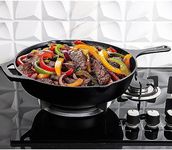 Frafuo 30cm(12 Inch) Cast Iron Pan-