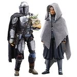 Star Wars Hasbro The Black Series Toy 6 - Inch - Scale The Mandalorian Action Figure 3 - Pack, Toys for Kids Ages 4 and Up, Multicolor, F6101, Multicolor