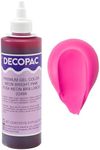 DecoPac Premium Gel Food Coloring | Neon Bright Pink Food Coloring For Baking | 8oz | Color Buttercream, Fondant, Frosting & Piping Gel, Food Safe, Highly Concentrated Gel, 8 oz - Neon Bright Pink