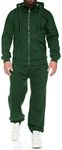 COOFANDY Men's Track Set With Zippered Pockets Mens Casual Tracksuit Jogging Suits Sweatpants for Men