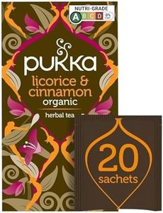 Pukka Herbs Licorice & Cinnamon Tea Bags, x