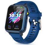 LITEYPP Smart Watch Toys Kids Game Watch for Boys and Girls, Watch for Kids with Games Music Video Camera Step Counter Alarm Flashlight, Gifts for Kids, Navy Blue