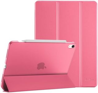 ProCase Smart Case for iPad Air 11-inch M2 2024/10.9 Air 5th Generation 2022/10.9 Air 4th 2020, Protective Cover for iPad Air 11 /Air 5 4 Gen -Melonpink