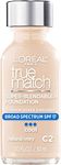 L'Oreal Paris True Match Super-Blendable Makeup Oil Foundation, Natural Ivory, 1 fl. oz. Natural Finish