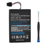 Tectra 6600mAh Battery Replacement for Wii U Gamepad, High Capacity Rechargeable WUP-010 WUP-012 Battery Replacement for Nintendo Wii U Gamepad