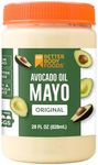 BetterBody Foods Avocado Oil Mayonnaise, Non-GMO Mayo Spread Made with Cage-Free Eggs, Paleo (28 Ounces)