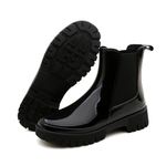 CKWLXQY Rain Boot for Women Waterproof Non Slip Rubber Boots Garden Boots Women's Fashion Boots Platform Chelsea Boots Comfort Anti-Slip Short Rubber Shoes