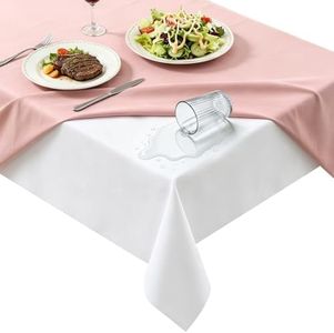 Gsonia Table Protector Pad for Dining Room, Heavy Duty Vinyl Table Padding Under Tablecloth with Flannel Backing, Waterproof, Heat Resistant, Non-Slip, Easy to Cut, 108 x 54 Inch Rectangular