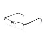 Half Frame Nearsighted Distance Glasses -1.50 Men Women Simple Comfortable Myopia Glasses