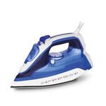 KENT Luxe Steam Iron | 2200W | Powerful Steam Output Upto 25 G/Min | Steam Burst | Ceramic-Coated Non-Stick Sole Plate | Vertical and Horizontal Steam | Auto Shut-Off | Blue