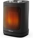 Pro Breeze® 1800W Mini Ceramic Fan Heater – Automatic Oscillation, 2 Heat Settings and Fan Only Mode, Black