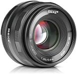 Meike 35mm F1.4 Large Aperture Manual Focus Prime MFT Lens for Micro Four Thirds M43 Compatible with Olympus and Panasonic Mirrorless Cameras and BMPCC GH6 OM-1