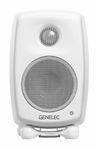 Genelec G One 2 Way Powered Active Compact Bookshelf Speaker - 3 Inch Woofer & 3/4" Tweeter - Compact Size - Powerful Sound Quality - Versatile Mounting Options - White (G1BWM)