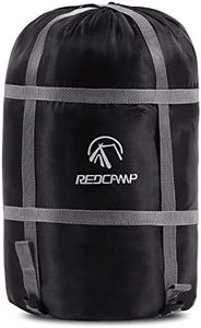 REDCAMP Sleeping Bag Stuff Sack, Compression Sack, Great for Backpacking and Camping Black Heavy Duty XXL