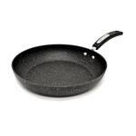 Starfrit The Rock Classic 10" (26cm) Non-Stick Fry Pan - Durable Forged Aluminum - Oven Safe - PFOA Free - Easy to Clean