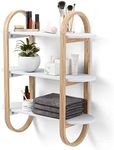 Umbra Bellwood Wall Shelf White/Natural