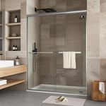 Frameless Double Sliding Shower Doo