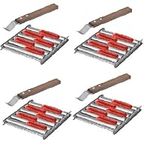 4Pcs Hot Dog Roller for Grill, Stai