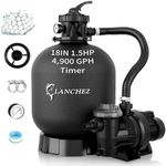 LANCHEZ Sand Filter Pump for Above 