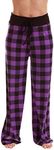 Just Love Palazzo Pajama Pants for Women 6990-10195-PUR-S