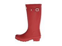 Hunter Unisex Kids Original Wellington Boots, Red (Military Red), 13 Child UK