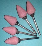 ABRASIVE MOUNTED POINT B 42 PINK 3 mm SHANK PACK OF 20 No.