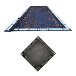 Blue Wave 20-ft x 40-ft Rectangular Leaf Net in Ground Pool Cover