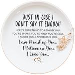 Gifts for Girlfriend, Romantic Gifts for Wife, Long Distance Relationship Gifts for Her Birthday Christmas Anniversary Valentines Day, Sentimental Jewelry Dish, by Amy Holt Bridal