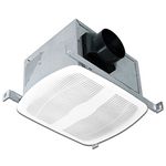 Air King AK100D Energy Star Qualified Dual Speed Exhaust Bath Fan with 100-CFM and 1.5-Sones, White