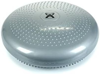 CanDo Inflatable Vestibular Balance Disc, 13.8" diameter, Silver