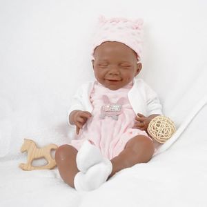 FemmeForm Girl 18.5 Inch, Reborn Baby Dolls Silicone Full Body, Full Silicone Baby Doll, Realistic Baby Dolls, Newborn Not Vinyl, with Gift Box, Gift for Kids Ages 3+