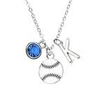 Personalized Softball Necklace, Cus