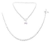 Shree Shobha Collection Silver Anklet For Women Chandi Ki Payal Size-10.5 Inches Weight- 15Gm