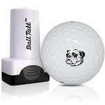 Ball Tatt - Bulldog Golf Ball Stamp, Golf Ball Stamper, Self-Inking Golf Ball Stamp Markers, Reusable Golf Ball Marking Tool to Identify Golf Balls, Golfer Gift Golfing Accessories