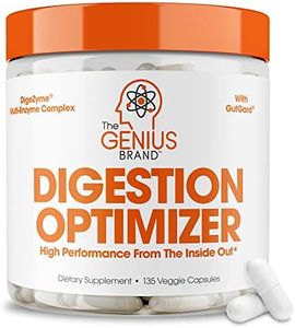 The Genius Brand Genius Digestion Optimizer Veggie Capsules, 135 count