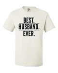 XX-Large White Adult Best Husband Ever Funny Father''s Day T-Shirt