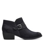 Clarks Women Charlten Bay Jodhpur Boots Black SDE (26174178) UK-4