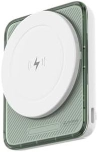 Stuffcool Lucid 15W Smallest Magnetic Wireless powerbank 5000mAh Battery Capacity for iPhone 16/15/14/13 and 12