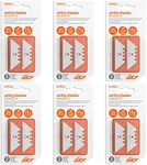 Slice 10524 Ceramic Utility Blades (Rounded-Tip), Finger-Friendly, Safe to Touch, Strong, Durable, Last 11 Times Longer Than Metal, Multiple Tool Compatibility (12 Blades)