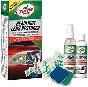 Turtle Wax 51768 Kit de restauration de phares Kit de nettoyage de phares