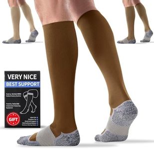 Medical Compression Socks 20-30 mmHg for Men Women (3 Pairs) - Best Support for All Day Wear, Pain Relief, Circulation