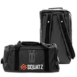 SQUATZ Duffle Bag Backpack - Gym Bag and Sports Bag for Men and Women - Removable Shoulder Straps