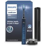 Philips Sonicare DiamondClean 9000 Electric Toothbrush - Sonic Toothbrush with App, Pressure Sensor, 12 Brushing Settings, Replacement Reminder, Charging Stand, Travel Case, Aquamarine, HX9911/92