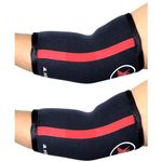 Kobo Power Weight Lifting Elbow Sleeves/Elbow Wraps Bandages 5 mm Neoprene (Imported) (Pair)