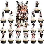 37pcs Wrestling cake decoration set