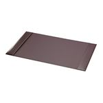 Dacasso Brown Econo-Line Leather Desk Pad, 30 by 18 Inch