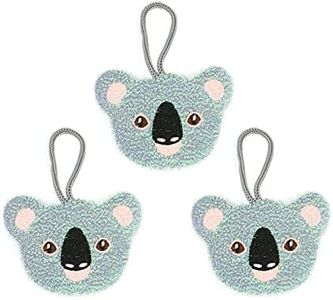 Kikkerland Koala Dish Sponge | Household & Cleaning Products | Australian Gifts & Quirky Australian Souvenirs | Dishwashing Sponge & Kitchen Sponge | Dish Brush & Bathroom Cleaner | Set of 3