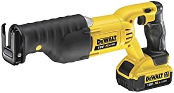 DeWalt 18V XR Lithium-Ion Reciprocating Saw with Batteries
